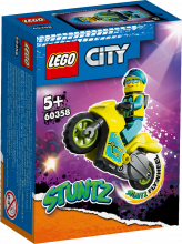 60358 LEGO® City Кибер трюковый мотоцикл, с 5+ лет, NEW 2023!