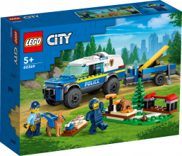 60369 LEGO® City Дрессировка полицейской собаки на выезде, с 5+ лет, NEW 2023!