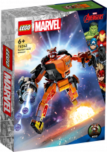 76243 LEGO® Marvel Rocket robotbruņas no 6+ gadiem, NEW 2023!