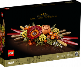 10314 LEGO® ICONS™ Kaltētu ziedu kompozīcija,no 18+ gadiem, NEW 2023!
