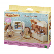 Sylvanian Families Klasiska virtuve ar leduskapi (35 detaļas) 5341