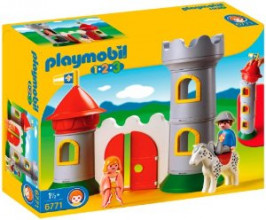 6771 PLAYMOBIL® 1.2.3. Pirmā bruņinieku pils,no 1.5+