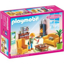 5308 PLAYMOBIL® Dollhouse Dzīvojamā istaba ar kamīnu, no 4+