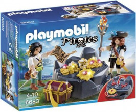 6683 PLAYMOBIL® Pirātu apslēptie dārgumi, no 4 gadiem