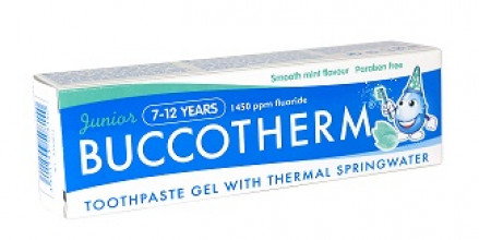 Buccotherm Zobu pasta ar piparmētras garšu no 7 - 12 gadu vecumam, 50ml