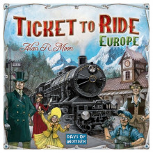Ticket to Ride Europe Galda spēle, no 8 gadiem