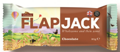 Flapjack Auzu pārslu batoniņš ar šokolādi, bez glutēna, 80 g