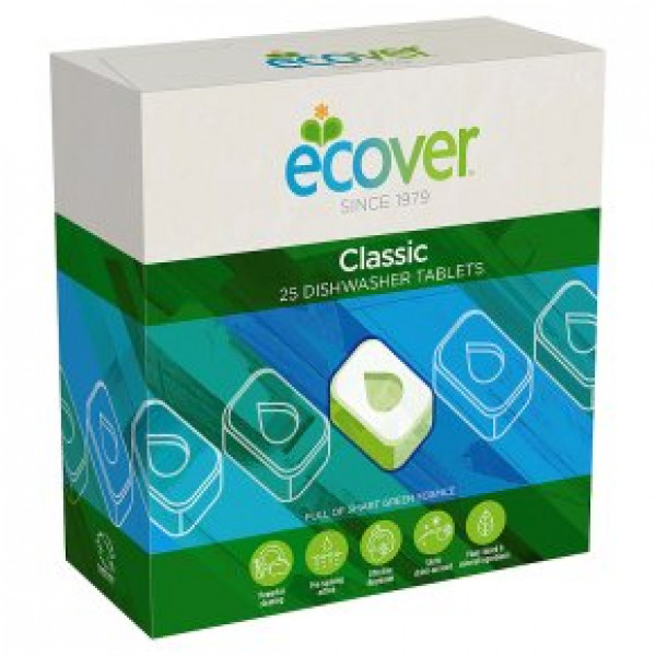 Ecover Tabletes trauku mazg.mašīnām, 70gab./1.4kg