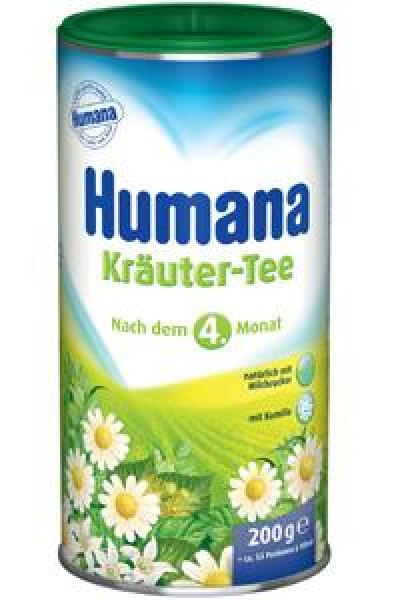 Humana Травяной чай с ромашкой, с 4 мес. 200г