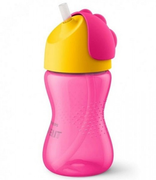 Philips Avent 798/02 Krūzīte ar elastīgu salmiņu, 300 ml, 12m+