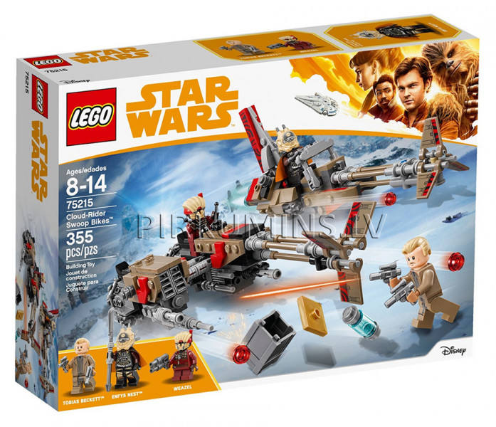 75215 LEGO® Star Wars Cloud-Rider Swoop Bikes™, no 8 līdz 14 gadiem NEW 2018!