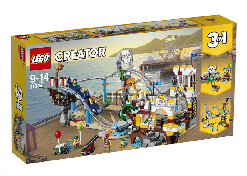 31084 LEGO® Creator Аттракцион «Пиратские горки», c 9 до 14 лет NEW 2018!