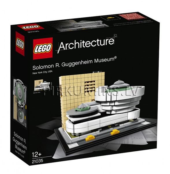 21035 LEGO® Architecture Solomona R. Gugenheima muzejs, no 12 gadiem NEW 2018!