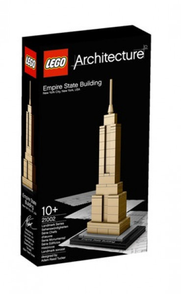 21002 LEGO Architecture Lego Konstruktors Empire State Building, no 10 gadiem