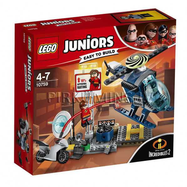 10759 LEGO® Juniors Эластика: погоня на крыше, c 4 до 7 лет NEW 2018!