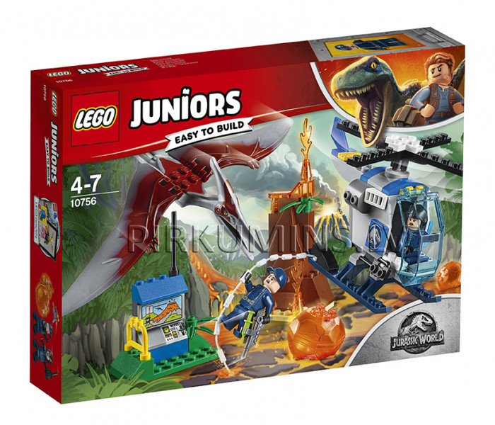 10756 LEGO® Juniors Pteranodona bēgšana, no 4 līdz 7 gadiem NEW 2018!