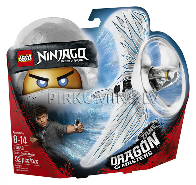 70648 LEGO® Ninjago Зейн — мастер драконов, c 8 до 14 лет NEW 2018!