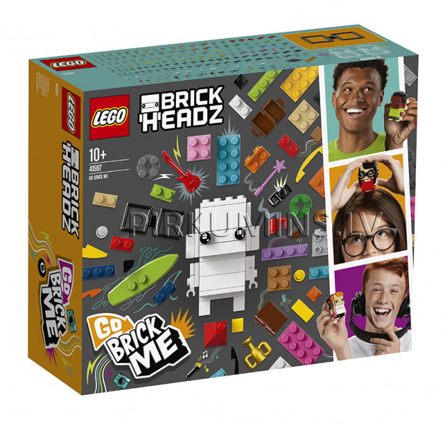 41597 LEGO® BrickHeadz Go Brick Me, no 10 gadiem NEW 2018!