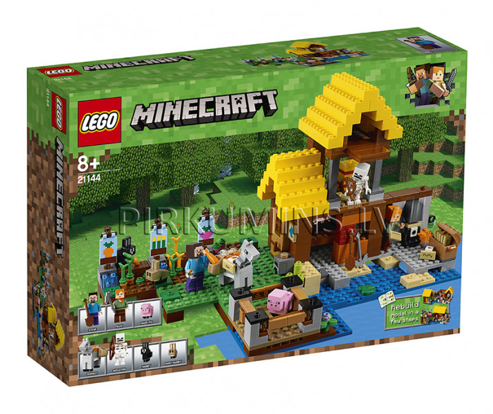 21144 LEGO® Minecraft Фермерский коттедж, c 8 лет NEW 2018!