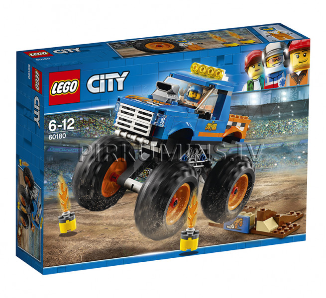 60180 LEGO® City Monstru vāģis, no 6 līdz 12 gadiem NEW 2018!