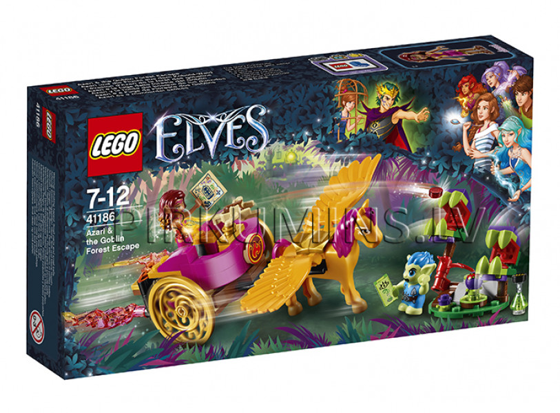 41186 LEGO® Elves Azari un bēgšana no goblinu meža, no 7 līdz 12 gadiem