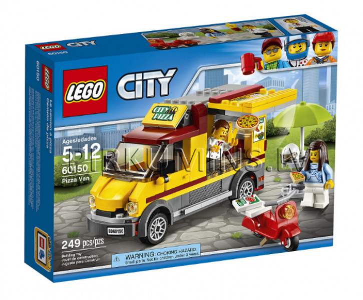 60150 LEGO® City Picu busiņš, no 5 līdz 12 gadiem