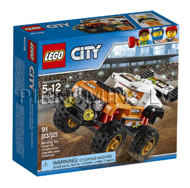 60146 LEGO® City Внедорожник каскадера, c 5 до 12 лет