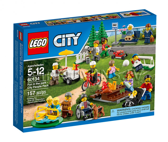 60134 LEGO City Праздник в парке - жители LEGO CITY, c 5 до 12 лет