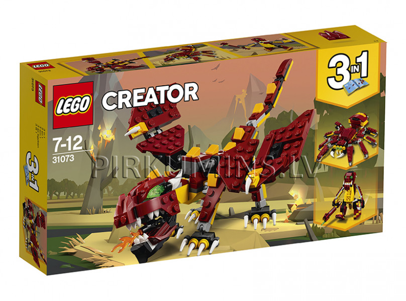 31073 LEGO® Creator Mītiskās būtnes, no 7 līdz 12 gadiem NEW 2018!