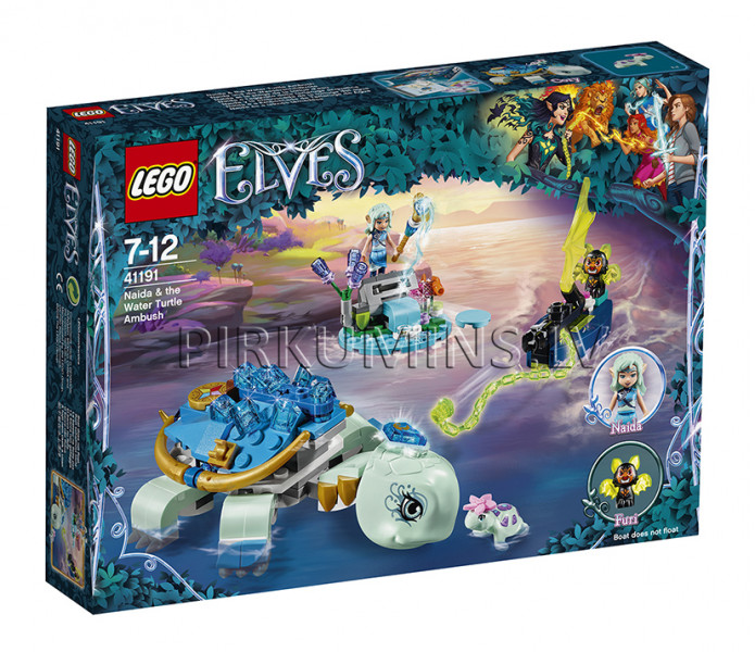 41191 LEGO® Elves Naida un Ūdens bruņurupuča slēpnis, no 7 līdz 12 gadiem NEW 2018!