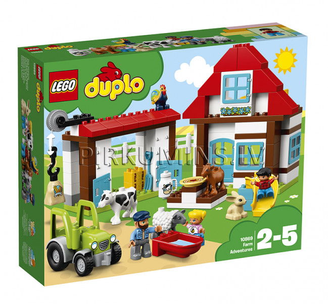 10869 LEGO® DUPLO День на ферме, от 2 до 5 лет NEW 2018!