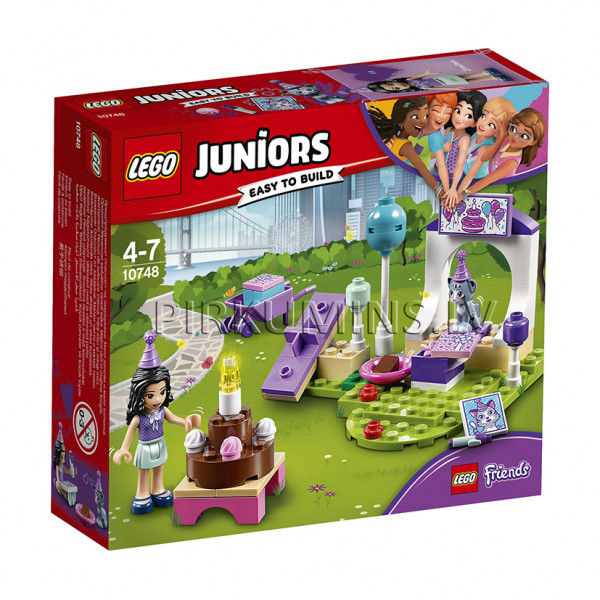 10748 LEGO® Juniors Вечеринка Эммы для питомцев, c 4 до 7 лет NEW 2018!