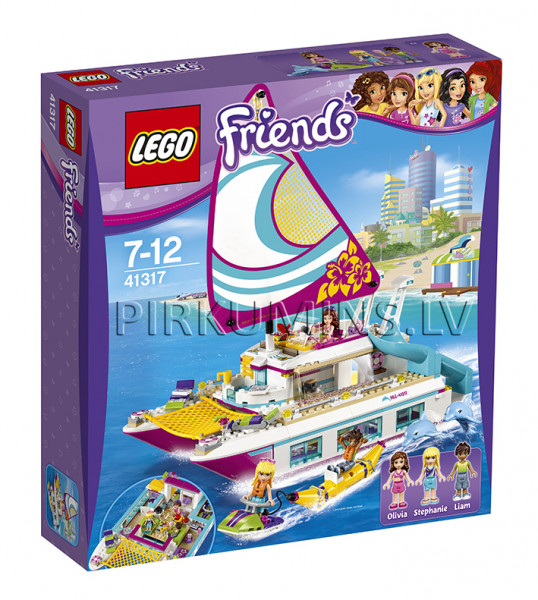 41317 LEGO® Friends Katamarāns Sunshine, no 7 līdz 12 gadiem NEW 2017!