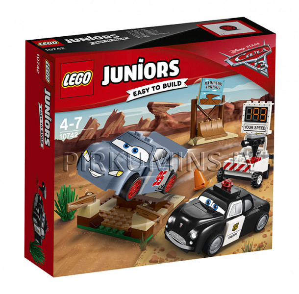 10742 LEGO® Juniors Тренировочный полигон Вилли Бутта, c 4 до 7 лет