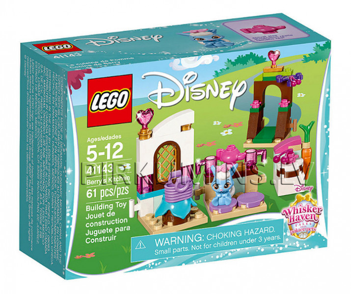 41143 LEGO® Disney Princess Кухня принцессы Клубнички, c 5 до 12 лет
