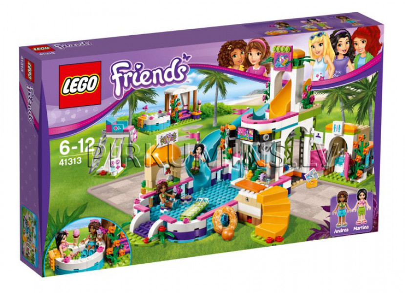 41313 LEGO® Friends Бассейн Хартлейк Сити, c 6 до 12 лет
