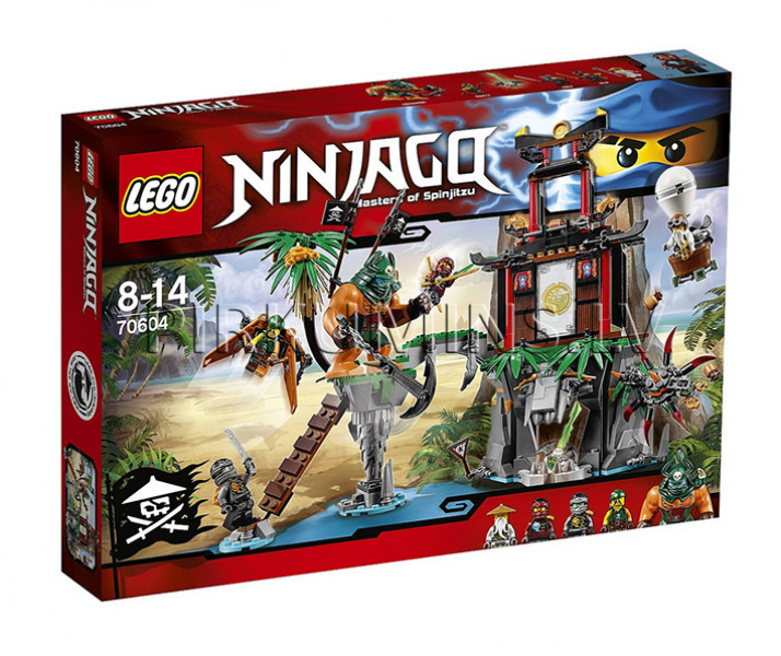 70604 LEGO Ninjago Tiger Widow Island, no 8 līdz 14 gadiem