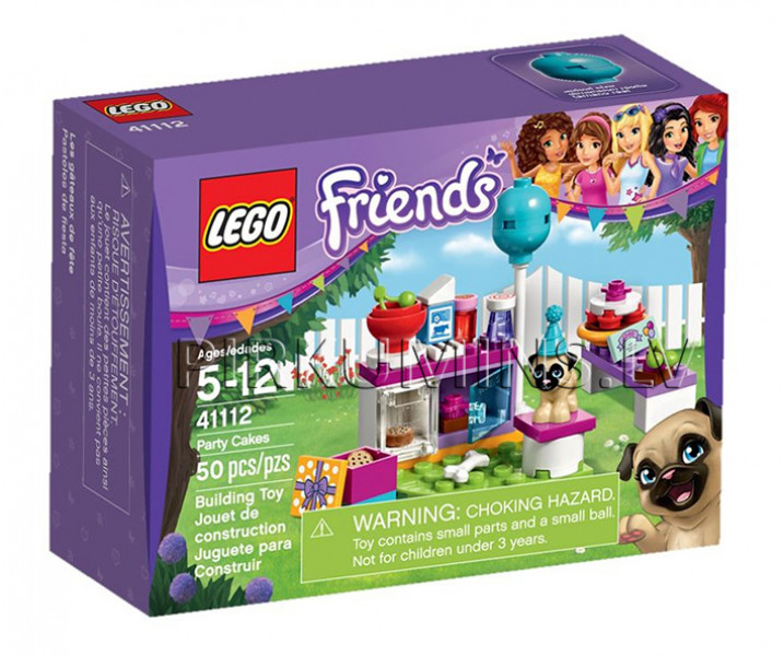 41112 LEGO Friends День рождения: Тортики, c 5 до 12 лет