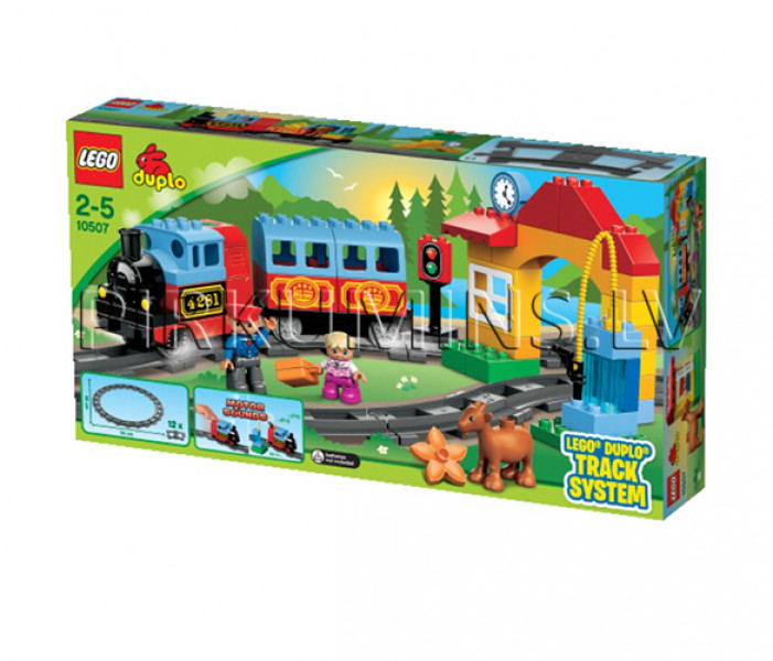 10507 LEGO DUPLO Мой первый поезд, c 2 до 5 лет