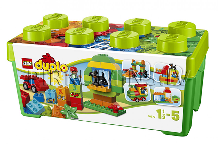 10572 LEGO Duplo Daudzfunkcionālā rotaļu kārba, no 1,5 līdz 5 gadiem