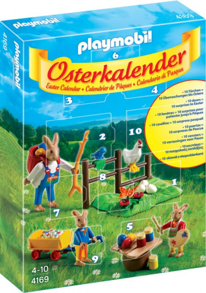 4169 PLAYMOBIL® Lieldienu kalendārs, no 4 gadiem