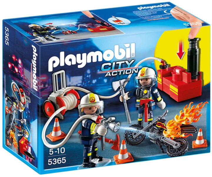 5365 PLAYMOBIL® City Action Ugunsdzēsēji ar ūdens šļūteni, no 5+