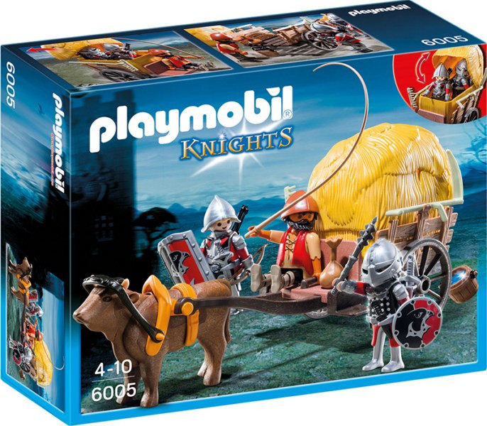 6005 PLAYMOBIL® Knights Vanaga bruņinieki ar ratiem, no 4+