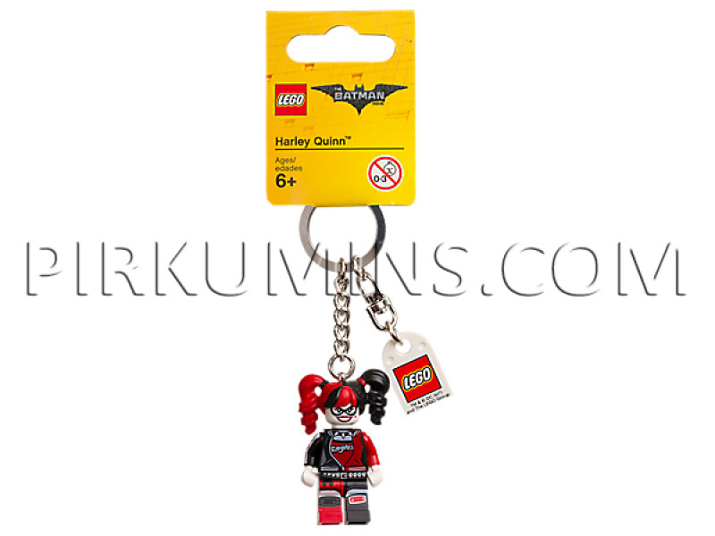 853636 LEGO® Key Chains BATMAN MOVIE Harley Quinn™ Keyring, LEGO atslēgu piekariņš, c 6+ лет NEW 2018!