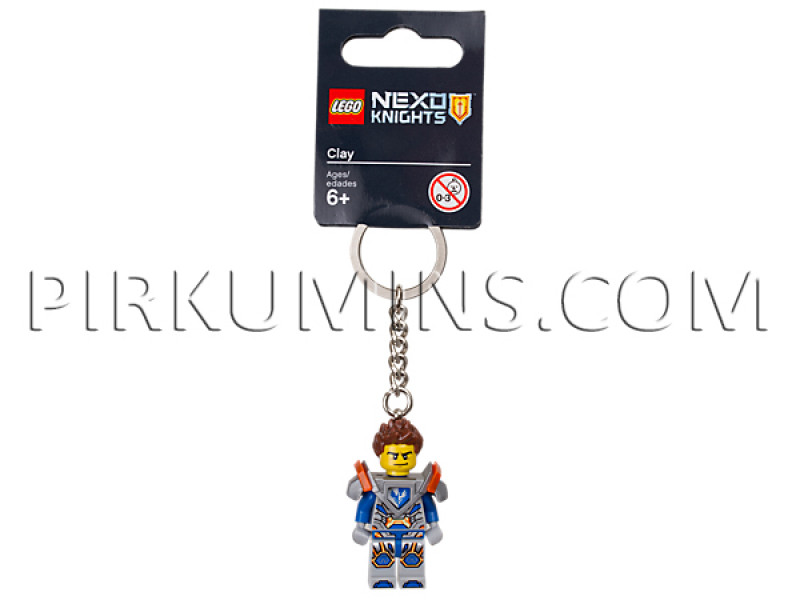853686 LEGO® Key Chains NEXO KNIGHTS™ Clay Key Chain, LEGO atslēgu piekariņš, c 6+ лет NEW 2018!
