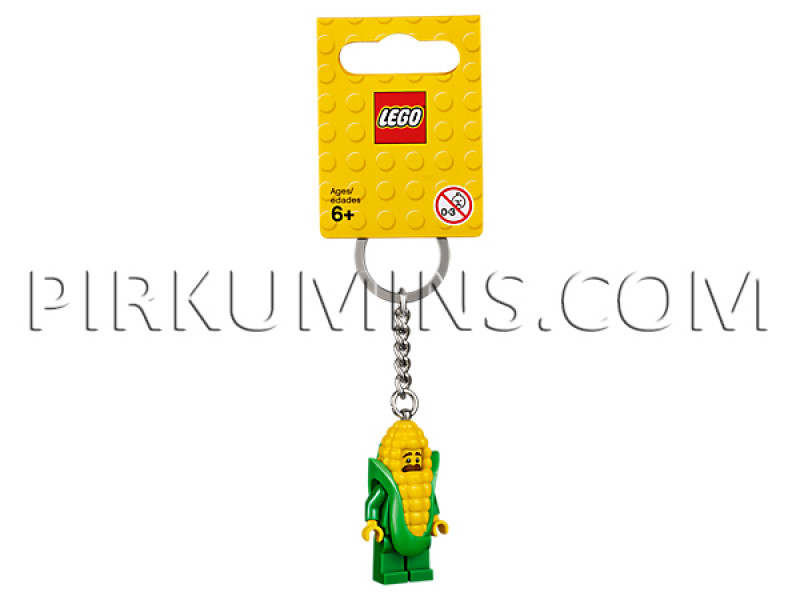 853794 LEGO® Key Chains Corn Cob Guy Key Chain, LEGO atslēgu piekariņš, c 6+ лет NEW 2018!