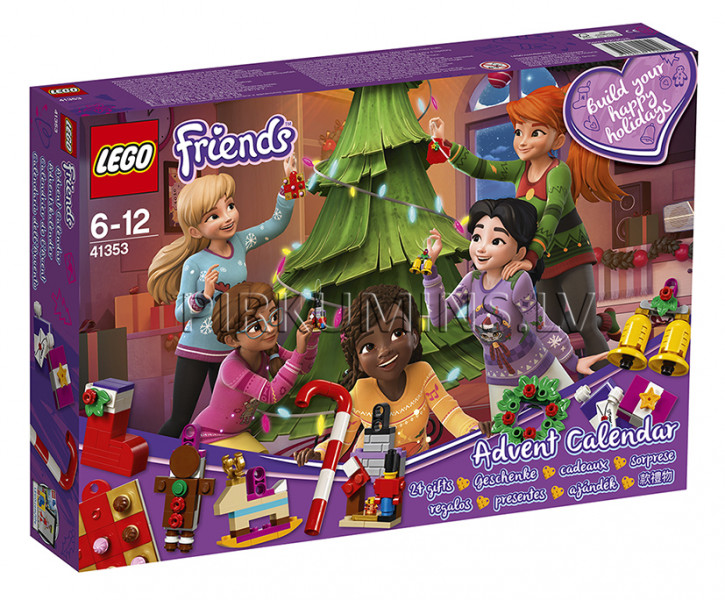 41353 LEGO® Friends Новогодний календарь, c 6 до 12 лет NEW 2018!