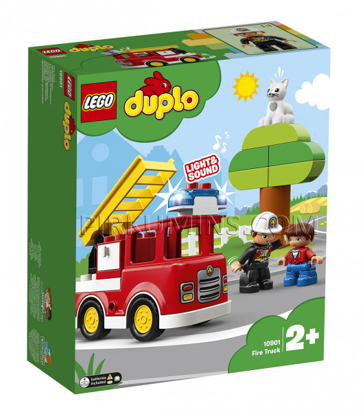 10901 LEGO® DUPLO Пожарная машина, от 2+ лет NEW 2019!(Maksas piegāde eur 3.99)