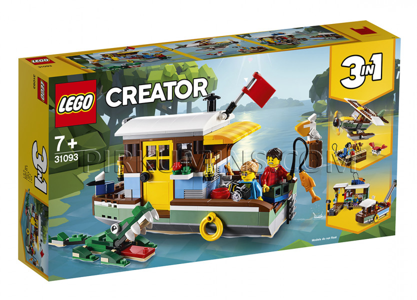 31093 LEGO® Creator Peldošā māja, no 7+ gadiem NEW 2019!