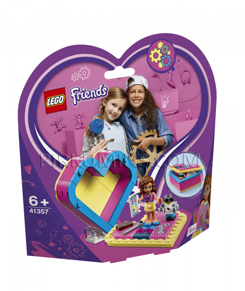 41357 LEGO® Friends Шкатулка-сердечко Оливии, c 6+ лет NEW 2019!